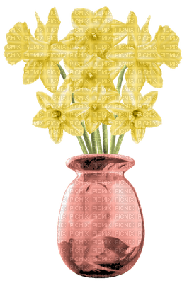 Kaz_Creations Deco Flowers Flower Colours Plant Vase - 無料png