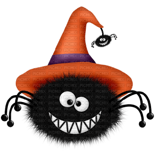 Kaz_Creations Cartoon Funny Spiders - png ฟรี