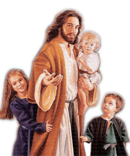 Rena Vintage Jesus Kinder Childs - 無料png