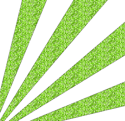 Glitter Rays Green - by StormGalaxy05 - Free PNG