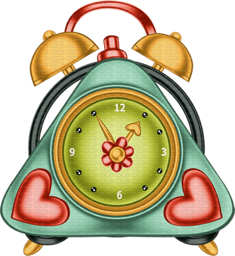 Back To School Time Clock - Bogusia - фрее пнг