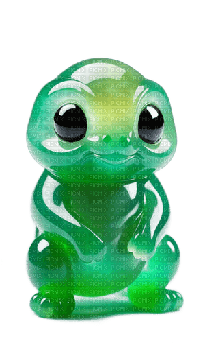 Cute Jade Creature - PNG gratuit