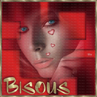 Bisous - Bezmaksas animēts GIF
