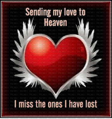 sending love to heaven - 免费PNG