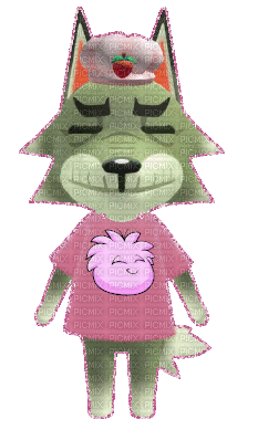 Animal Crossing - Dobie - Free animated GIF