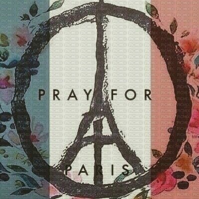 pray for paris - gratis png
