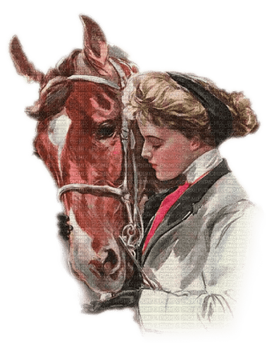 dama   i caballo dubravka4 - zadarmo png