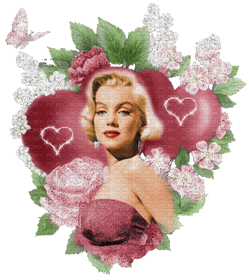 Marilyn Monroe bp - Ingyenes animált GIF