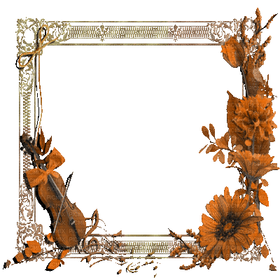 LOLY33 frame automne - Бесплатный анимированный гифка
