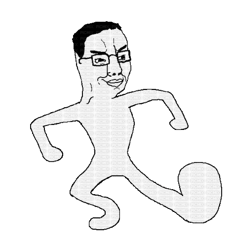 chudjak dancing - Animovaný GIF zadarmo