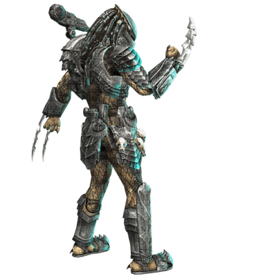 Alien-Predator profil droit - png gratis