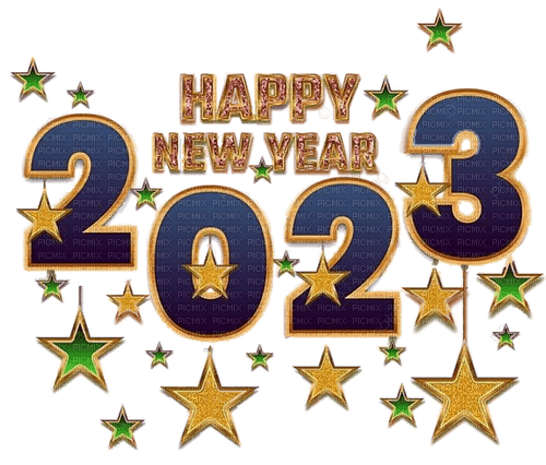 2023.New Year. - kostenlos png