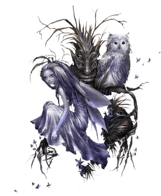 Violet fantasy laurachan - kostenlos png