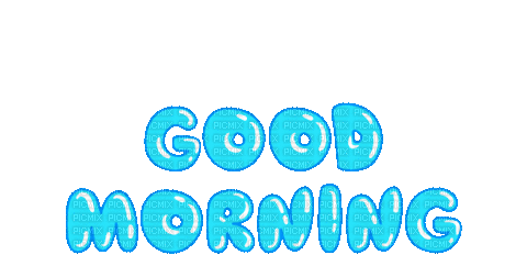 Good Morning - Animovaný GIF zadarmo