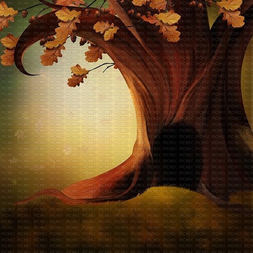 autumn background by nataliplus - png gratuito