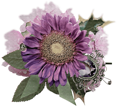 flower-purple - png gratis