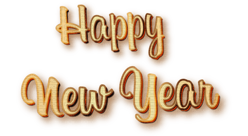 Happy New Year - PNG gratuit