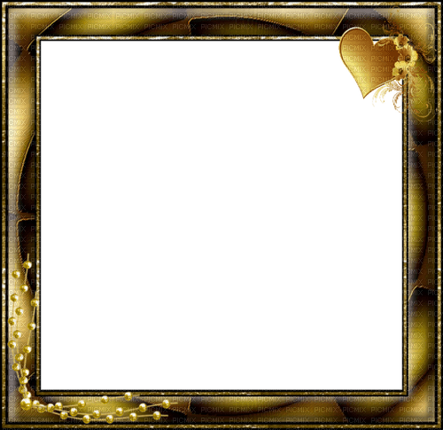frame cadre yellow brown sunshine3 - png gratuito