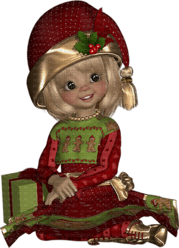 Kaz_Creations Dolls-Christmas - PNG gratuit