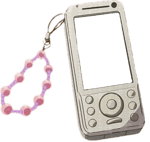 anime cellphone - PNG gratuit