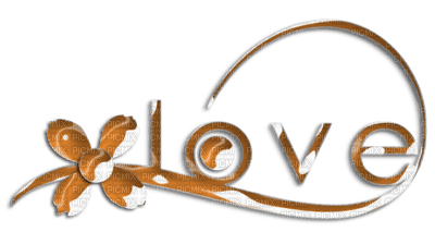 Kaz_Creations Text Love - png gratis