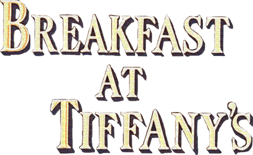 Breakfast At Tiffany's Text Movie - Bogusia - gratis png