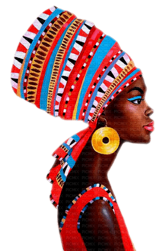 African.Woman - By KittyKatLuv65 - zdarma png