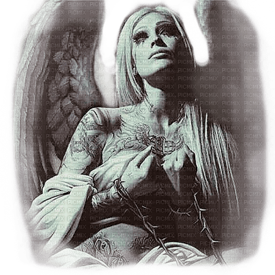 Y.A.M._Gothic fantasy angel - gratis png