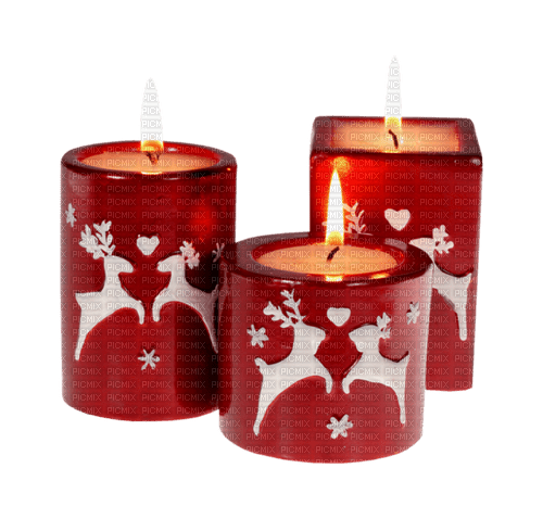 gala Christmas candle - zadarmo png