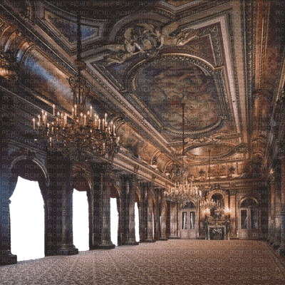 hall salle saal room raum chambre vintage middle age medieval castle schloss serrure palace tube  fond background   image - Free PNG