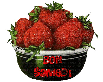 gifs fraise - Ilmainen animoitu GIF