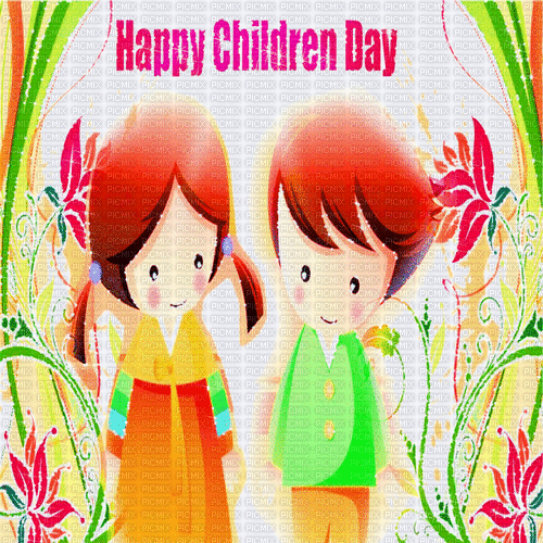 Internationaler Kindertag - Ingyenes animált GIF