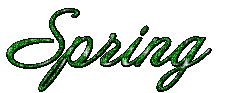 Animated.Spring.Text.Green - 免费动画 GIF