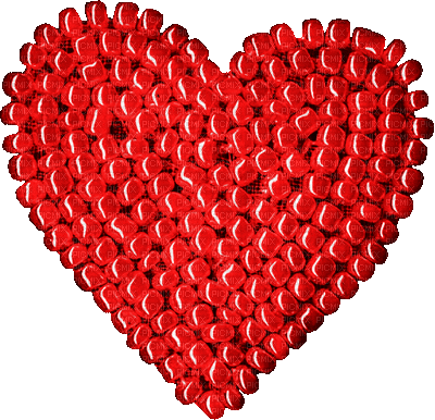 Kaz_Creations Deco  Beads Heart Love  Colours - Nemokamas animacinis gif
