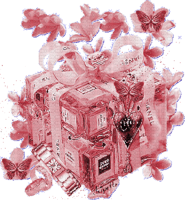 Perfume Pink Gif - Bogusia - Free animated GIF