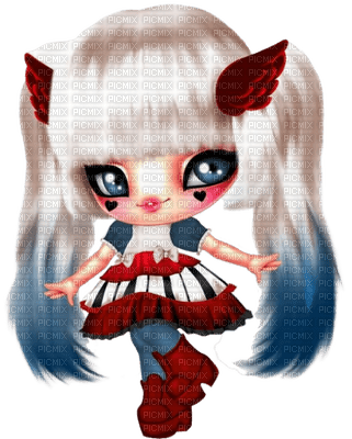cookie doll puppe anime girl poupée amor tube - бесплатно png