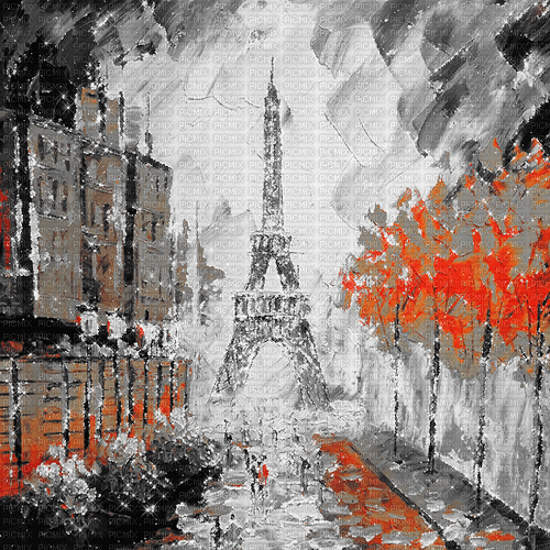glitter animated background paris - GIF animé gratuit