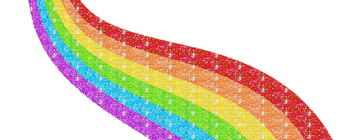 Rainbow Cascade - 免费动画 GIF