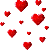 corações-l - GIF animate gratis