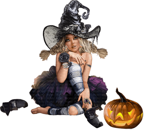 halloween hexe witch - ilmainen png