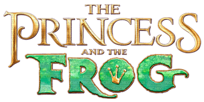 Kaz_Creations Cartoons The Princess and the Frog Logo - gratis png