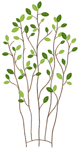 kikkapink deco scrap branch tree leaves - kostenlos png