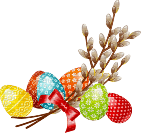 easter eggs - zdarma png