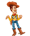 Woody le cow boy - GIF animate gratis