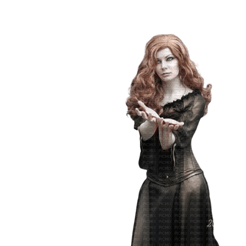 kikkapink gothic woman - nemokama png