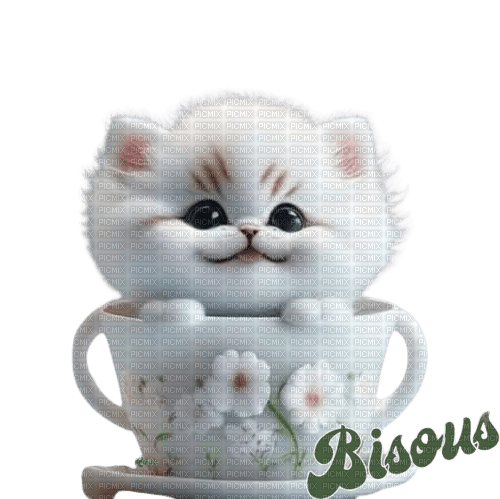café chat - nemokama png
