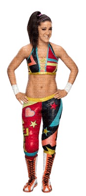Kaz_Creations Wrestling Diva Woman Femme Wrestler Bayley - Free PNG