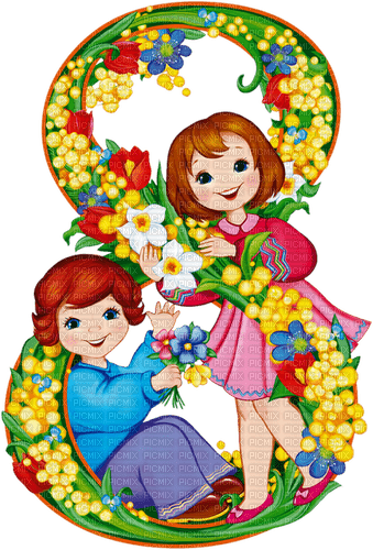 8 March  Women's Day by nataliplus - безплатен png