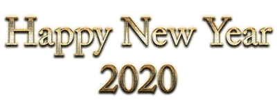 new year 2020 silvester number  text la veille du nouvel an Noche Vieja канун Нового года tube - png ฟรี