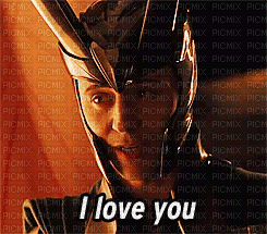 Loki - I Love You - Animovaný GIF zadarmo